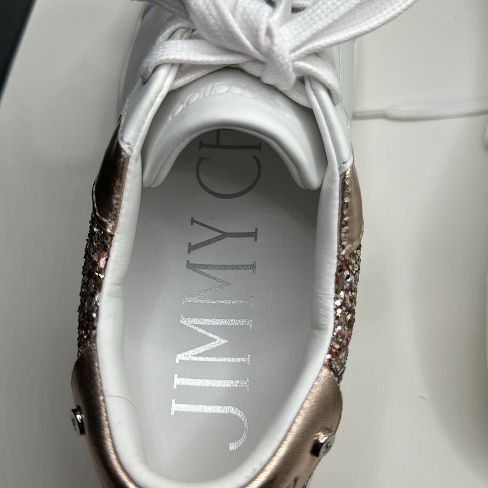 JIMMY CHOO New! leather sneakers​ - Picture 8 of 13